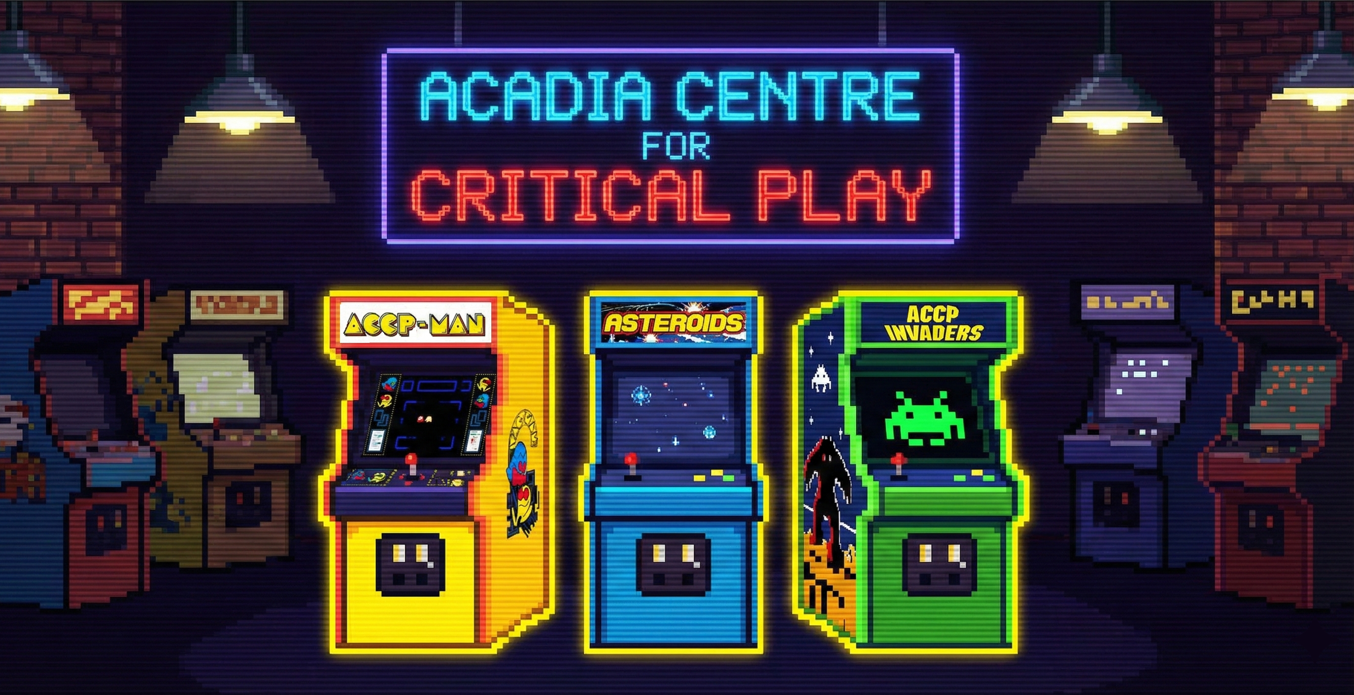 Acadia Centre for Critical Play arcade room